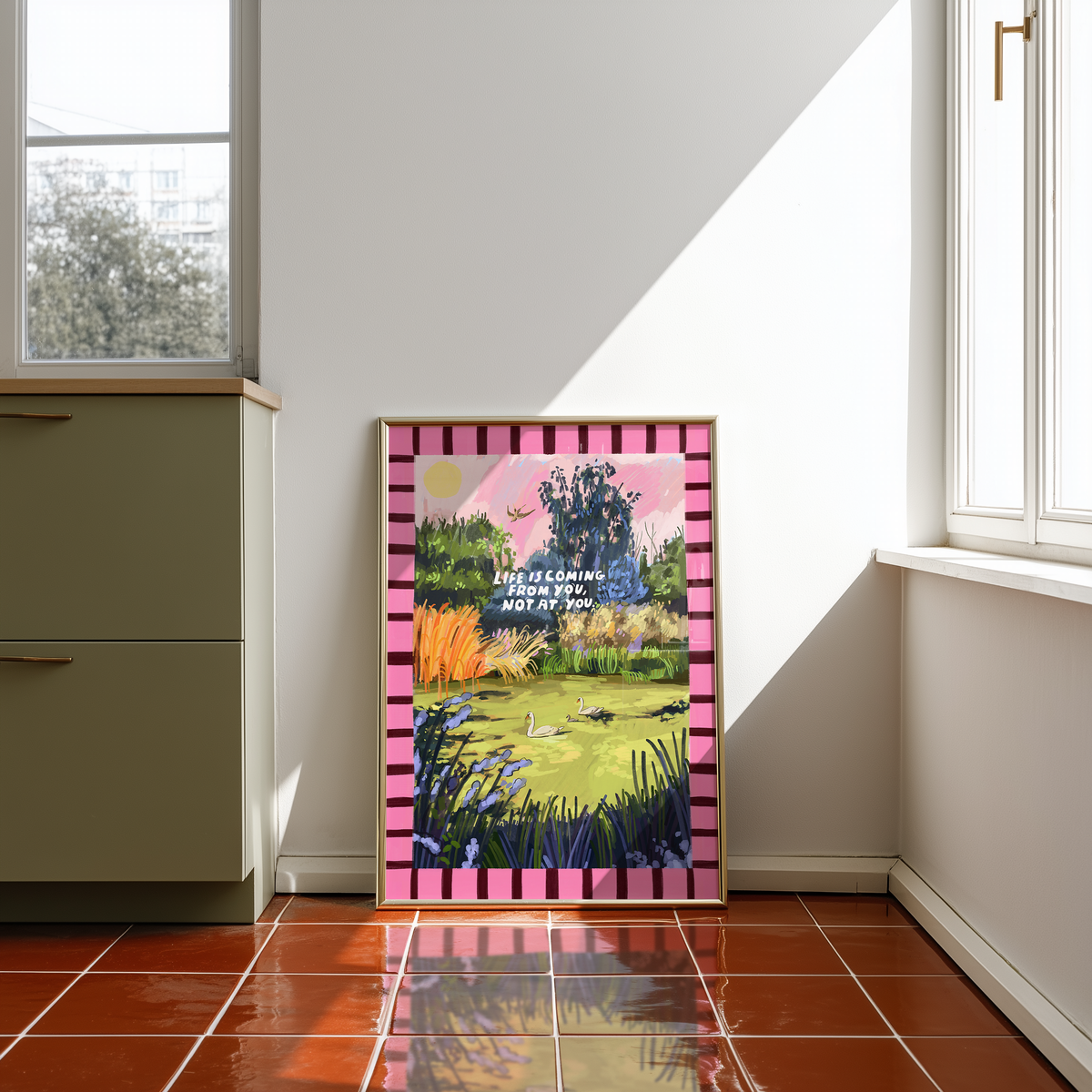 Life is Coming, Art Print