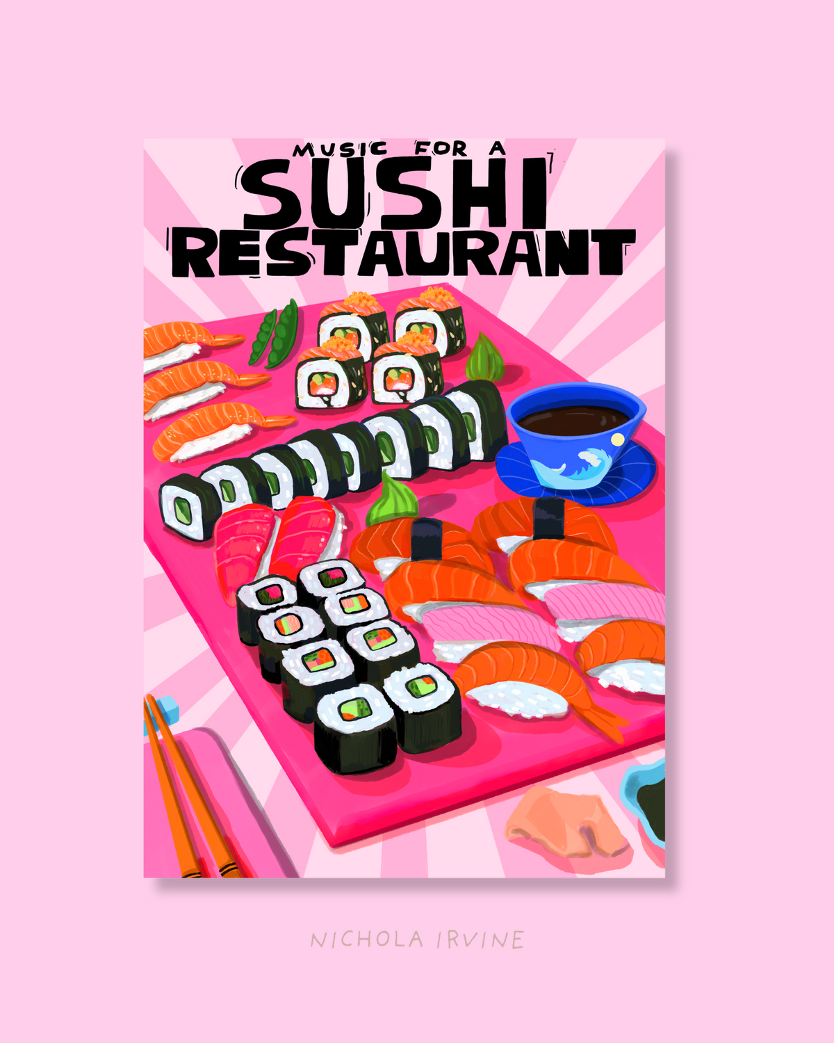 Music For A Sushi Restaurant, Harry Styles Art Print