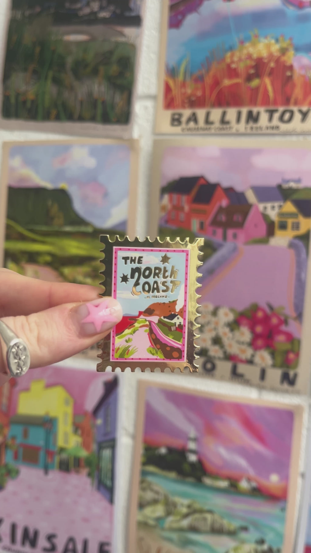 North Coast Enamel pin